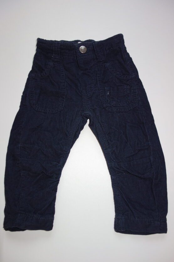 Manšestrové kalhoty, velikost 80, cp 1147